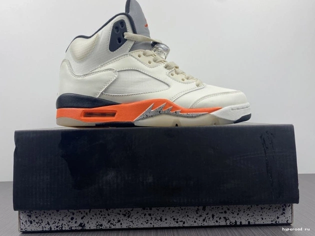 DC1060-100 Jordan Orange Retro 5 Total 0823